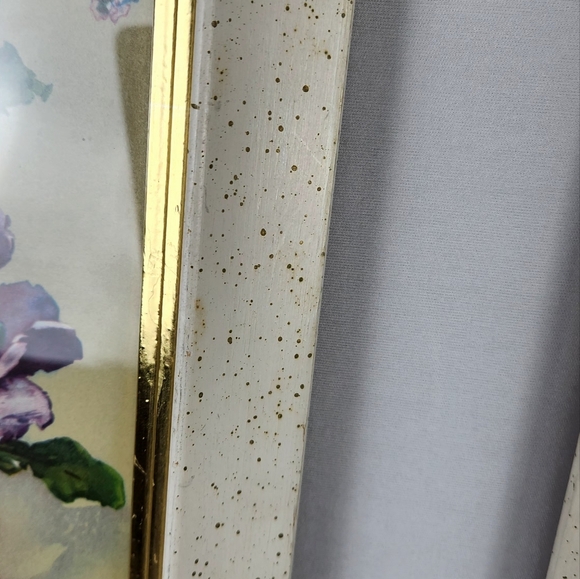 Vintage Lithograph Set Orange & Yellow Purple & Blue Bouquets by Catherine Klein - Picture 13 of 14